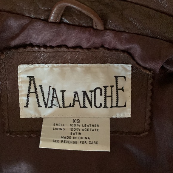 Vintage Brown Leather Jacket - Picture 9 of 16